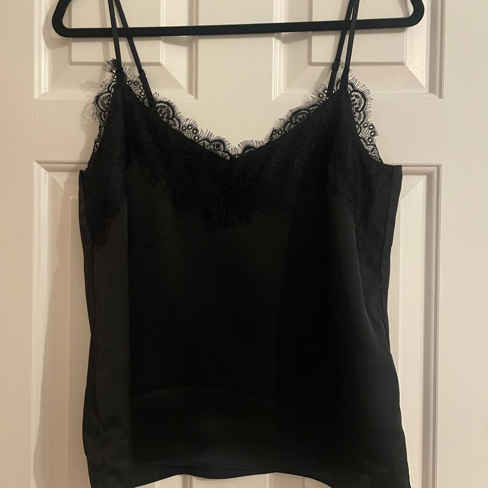 Black lace cami tank from Nordstrom. NWT